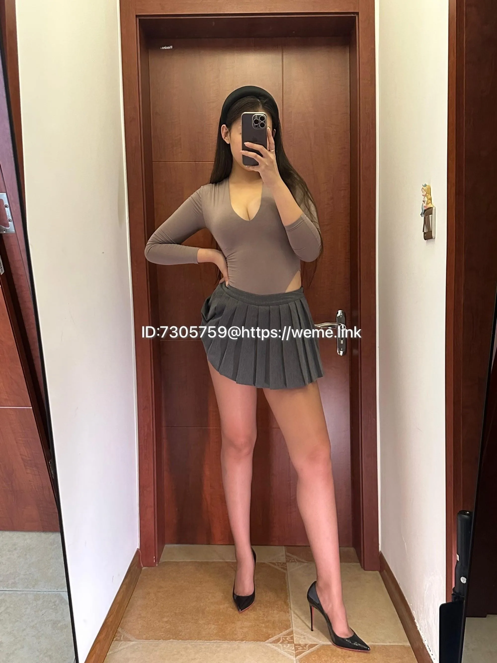 美邵女Baby – NO.029 棕色丝袜 [60P]插图3